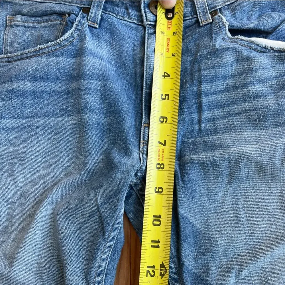PAIGE Jeans Womens 28 BLue Denim Straight Lennox Medium Wash